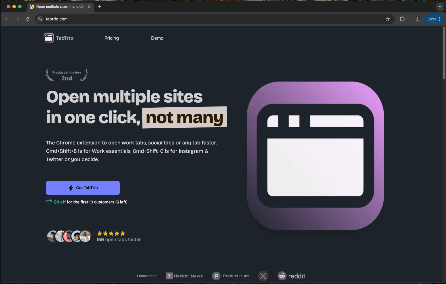 Saas - Chrome Extension thumbnail